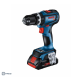 BOSCH GSB 18V-90 C smūginis gręžtuvas - suktuvas 2x4 Ah ProCore L-Boxx + GCY 42